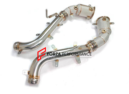Buy Now EXHAUST DOWNPIPE for MCLAREN 650S 3.8T 2014 - 2017 570S 3.8T 2015 - 2021 540C 3.8T 2016 - 2021 and upgrade car parts from SIR Tuning at the Best Price. Headlights, Tail lights, Bodykits, Navigations, Exhaust system and more - Fast & Free Shipping within Europe, US & Worldwide.
