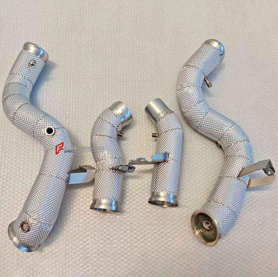 Buy Now EXHAUST DOWNPIPE for MERCEDES BENZ W167 GLE63 GLS63 4.0T 2020+ and upgrade car parts from SIR Tuning at the Best Price. Headlights, Tail lights, Bodykits, Navigations, Exhaust system and more - Fast & Free Shipping within Europe, US & Worldwide.