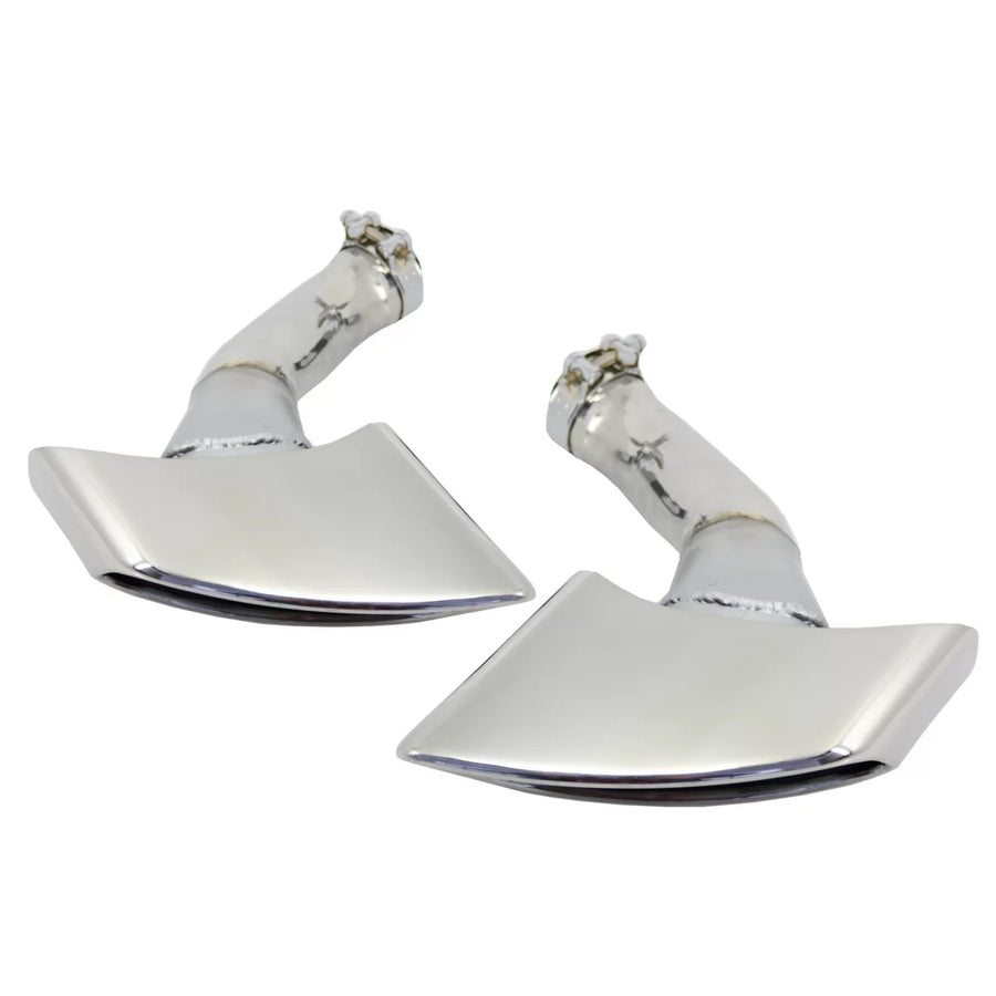 Exhaust Muffler Tips suitable for BMW X6 E71 (2008-2014) V8 Design – product image 1