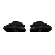 Exhaust Muffler Tips for Mercedes S-Class W222 E-Class W212 Facelift CLS W218 SL-Class R231 E63 S65 Design Black Exclusive Ed