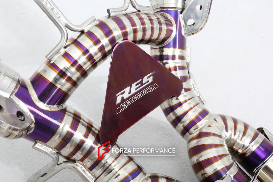Buy Now EXHAUST SYSTEM for MCLAREN 765LT and upgrade car parts from SIR Tuning at the Best Price. Headlights, Tail lights, Bodykits, Navigations, Exhaust system and more - Fast & Free Shipping within Europe, US & Worldwide.