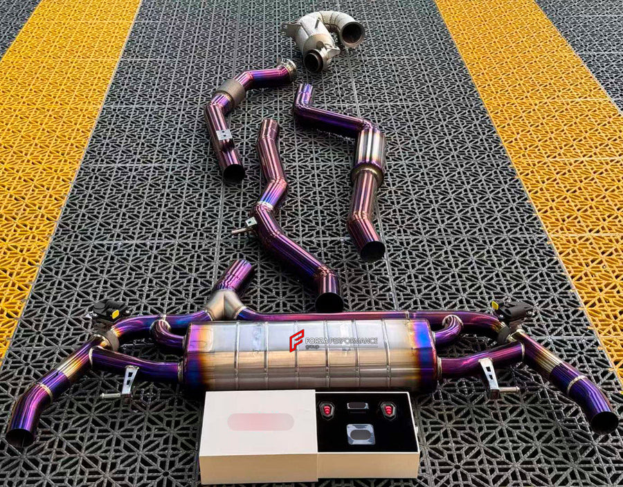 Buy Now EXHAUST SYSTEM for MERCEDES BENZ GLC CLASS GLC300 2.0T 2026+ and upgrade car parts from SIR Tuning at the Best Price. Headlights, Tail lights, Bodykits, Navigations, Exhaust system and more - Fast & Free Shipping within Europe, US & Worldwide.