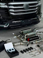 Buy Now EXHAUST SYSTEM for TOYOTA LAND CRUISER 300 LC300 2021+ and upgrade car parts from SIR Tuning at the Best Price. Headlights, Tail lights, Bodykits, Navigations, Exhaust system and more - Fast & Free Shipping within Europe, US & Worldwide.