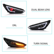 Buy Now 15-18 Ford Focus MK3 ST RS Vland Dual Beam Projector Headlights Black and upgrade car parts from SIR Tuning at the Best Price. Headlights, Tail lights, Bodykits, Navigations, Headlights and more - Fast & Free Shipping within Europe, US & Worldwide.