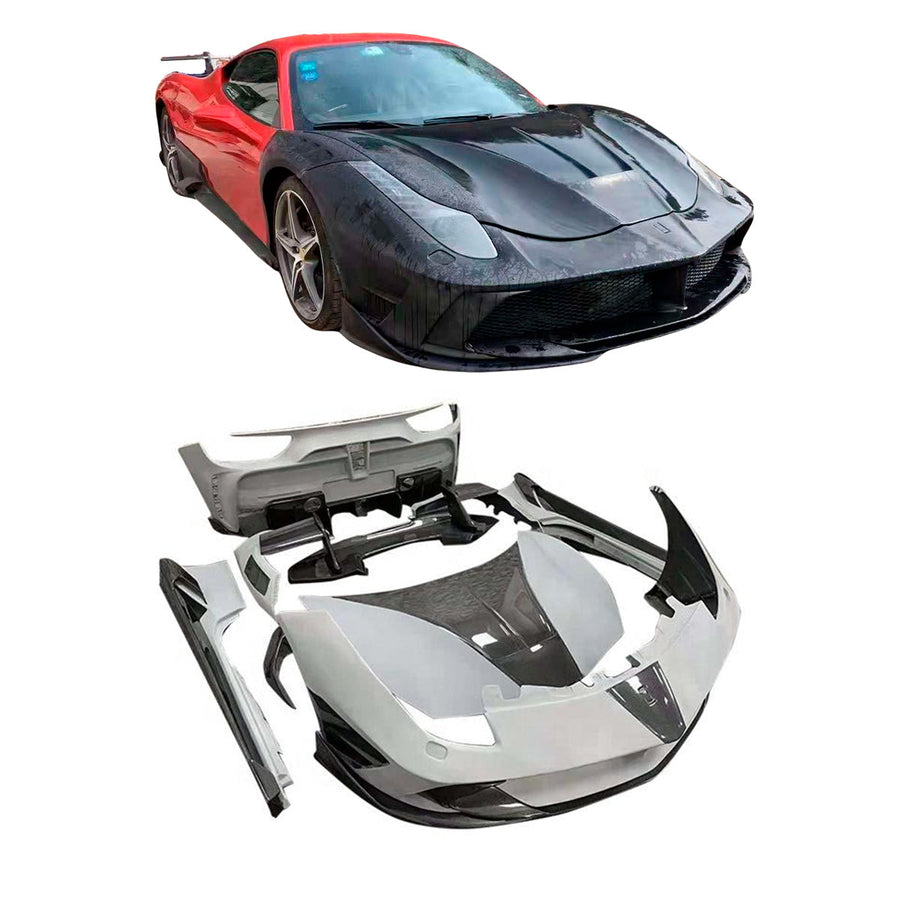 Buy Now CARBON WIDE BODY KIT for FERRARI 458 2009 - 2015 and upgrade car parts from SIR Tuning at the Best Price. Headlights, Tail lights, Bodykits, Navigations, Carbon body kit and more - Fast & Free Shipping within Europe, US & Worldwide.