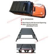 Buy Now ROOF RACK WITH LADDER SUNROOF VERSION for MERCEDES BENZ G CLASS W461 W463 G350 G500 G63 1980 - 2017 and upgrade car parts from SIR Tuning at the Best Price. Headlights, Tail lights, Bodykits, Navigations, body kit and more - Fast & Free Shipping within Europe, US & Worldwide.