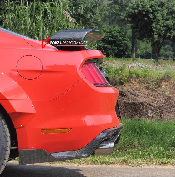 Buy Now CARBON FIBER REAR SPOILER FOR FORD MUSTANG S550.1 2015-2017 and upgrade car parts from SIR Tuning at the Best Price. Headlights, Tail lights, Bodykits, Navigations, Carbon body kit and more - Fast & Free Shipping within Europe, US & Worldwide.