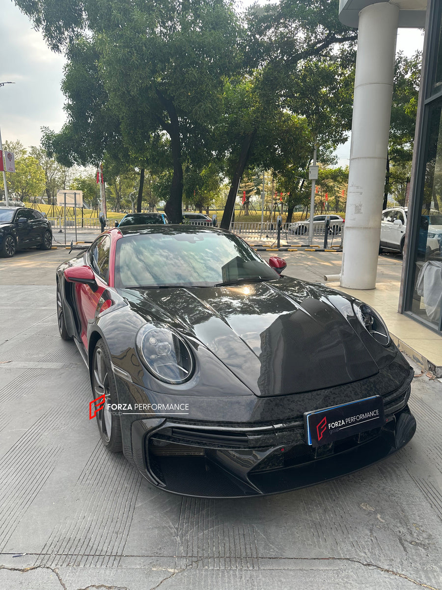 Buy Now FORGED CARBON BODY KIT for PORSCHE 911 992.1 CARRERA 2019 - 2025 and upgrade car parts from SIR Tuning at the Best Price. Headlights, Tail lights, Bodykits, Navigations, body kit and more - Fast & Free Shipping within Europe, US & Worldwide.