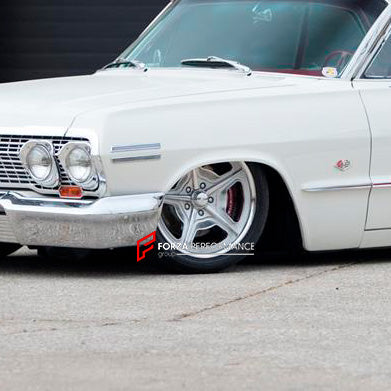 Buy Now FORGED CLASSIC WHEELS RIMS for CHEVROLET IMPALA 1963 and upgrade car parts from SIR Tuning at the Best Price. Headlights, Tail lights, Bodykits, Navigations, wheels and more - Fast & Free Shipping within Europe, US & Worldwide.
