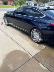 Buy Now FORGED WHEELS RIMS 21 INCH FOR GENESIS G80 2018 and upgrade car parts from SIR Tuning at the Best Price. Headlights, Tail lights, Bodykits, Navigations, Gallery and more - Fast & Free Shipping within Europe, US & Worldwide.
