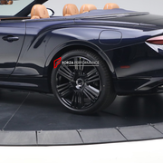 Buy Now FORGED WHEELS RIMS for BENTLEY CONTINENTAL GTC MULLINER IV 2025+ and upgrade car parts from SIR Tuning at the Best Price. Headlights, Tail lights, Bodykits, Navigations, wheels and more - Fast & Free Shipping within Europe, US & Worldwide.
