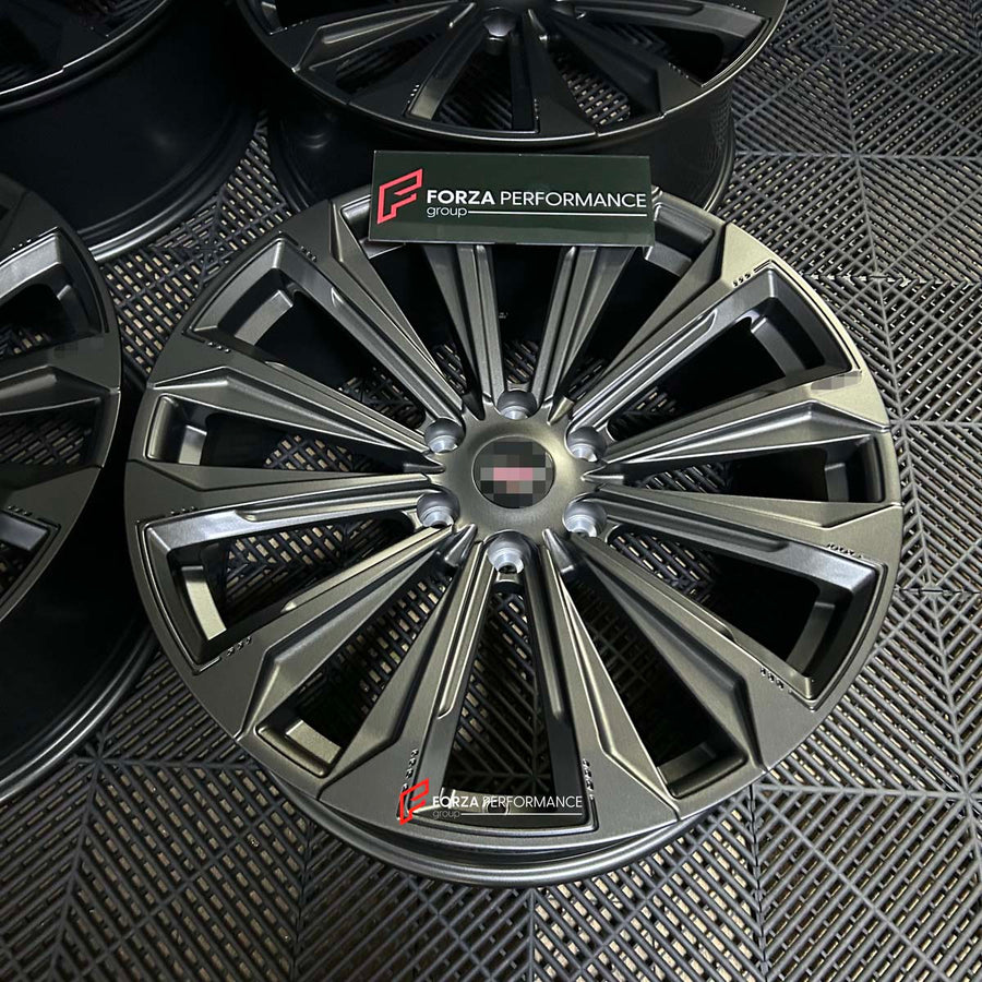 Buy Now 22 INCH FORGED WHEELS RIMS for CADILLAC ESCALADE V 2025 and upgrade car parts from SIR Tuning at the Best Price. Headlights, Tail lights, Bodykits, Navigations, Gallery and more - Fast & Free Shipping within Europe, US & Worldwide.