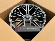 Buy Now 22 INCH FORGED WHEELS RIMS for PORSCHE MACAN 2 EV 2025 and upgrade car parts from SIR Tuning at the Best Price. Headlights, Tail lights, Bodykits, Navigations, wheels and more - Fast & Free Shipping within Europe, US & Worldwide.