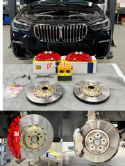 Buy Now FRONT BIG BRAKE KIT BBK for BMW X5 xDRIVE30Li G05 G18 2018 - 2023 and upgrade car parts from SIR Tuning at the Best Price. Headlights, Tail lights, Bodykits, Navigations, BIG BRAKE KIT and more - Fast & Free Shipping within Europe, US & Worldwide.