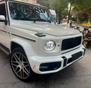 Buy Now FRONT BUMPER AIR VENTS with MESH W465 for MERCEDES BENZ G CLASS W464 2018 - 2024 and upgrade car parts from SIR Tuning at the Best Price. Headlights, Tail lights, Bodykits, Navigations, body kit and more - Fast & Free Shipping within Europe, US & Worldwide.