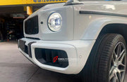 Buy Now FRONT BUMPER AIR VENTS with MESH W465 for MERCEDES BENZ G CLASS W464 2018 - 2024 and upgrade car parts from SIR Tuning at the Best Price. Headlights, Tail lights, Bodykits, Navigations, body kit and more - Fast & Free Shipping within Europe, US & Worldwide.