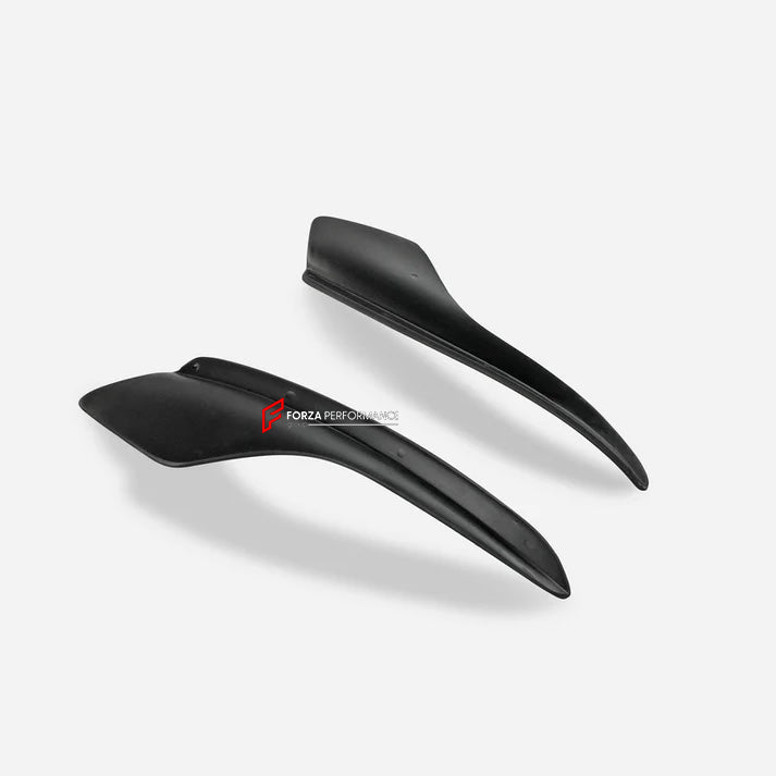Buy Now FRONT BUMPER CANARDS for PORSCHE CAYMAN 987.2 2009 - 2013 and upgrade car parts from SIR Tuning at the Best Price. Headlights, Tail lights, Bodykits, Navigations, Carbon body kit and more - Fast & Free Shipping within Europe, US & Worldwide.