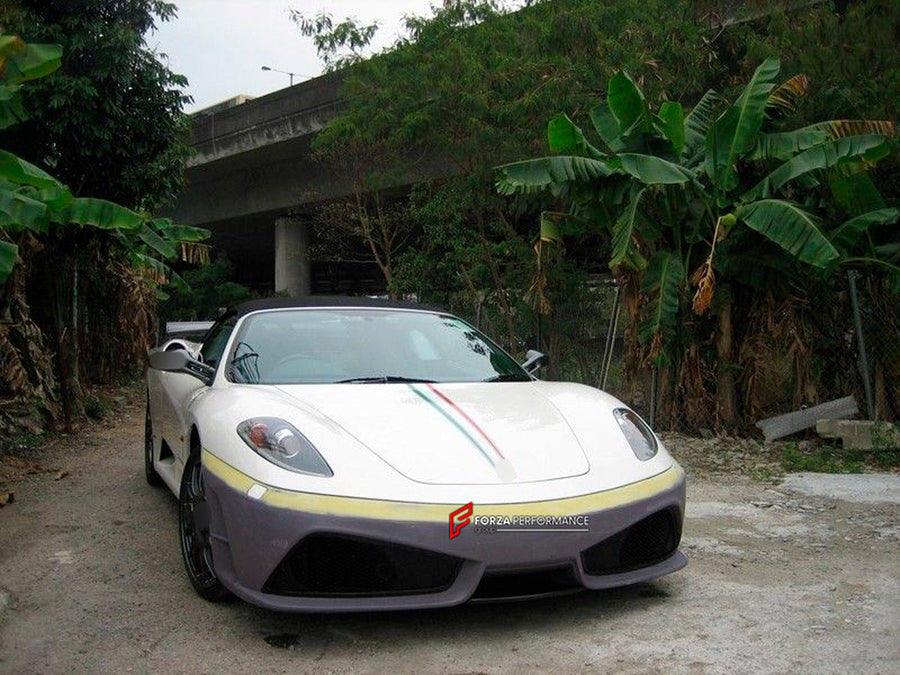 Buy Now FRONT BUMPER for FERRARI F430 and upgrade car parts from SIR Tuning at the Best Price. Headlights, Tail lights, Bodykits, Navigations, Body Kit and more - Fast & Free Shipping within Europe, US & Worldwide.