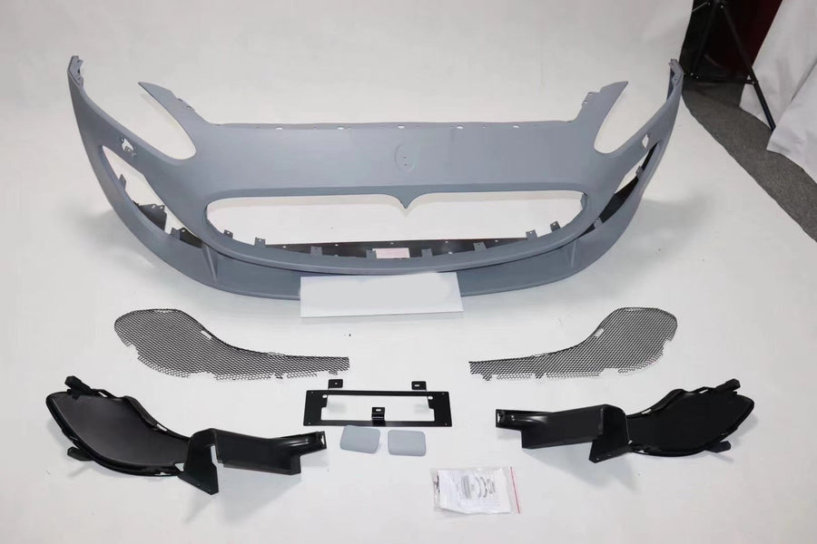 Buy Now FRONT BUMPER ASSEMBLY for MASERATI GRAN TURISMO 2007 - 2019 and upgrade car parts from SIR Tuning at the Best Price. Headlights, Tail lights, Bodykits, Navigations, body kit and more - Fast & Free Shipping within Europe, US & Worldwide.