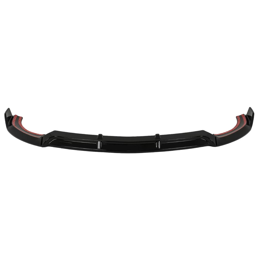 Front Bumper Lip suitable for Mercedes E-Class W213 S213 C238 A238 (2016-2019) Sport Look Piano Black – product image 1