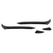 Front Bumper Side Fins Flaps suitable for VW Golf 7.5 GTI 5G Hatchback (2017-2020) Carbon Look – product image 2