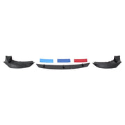 Front Bumper Spoiler suitable for BMW 5 Series G30 G31 Limousine Touring (2017-up) M5 Design Piano Black – product image 2