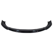 Front Bumper Spoiler Lip suitable for Tesla Model 3 (2017-up) Piano Black Add-on – product image 2