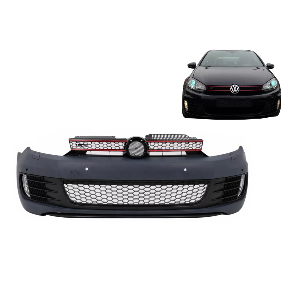 Front Bumper suitable for VW Golf VI 6 (2008-2013) GTI Look – product image 1