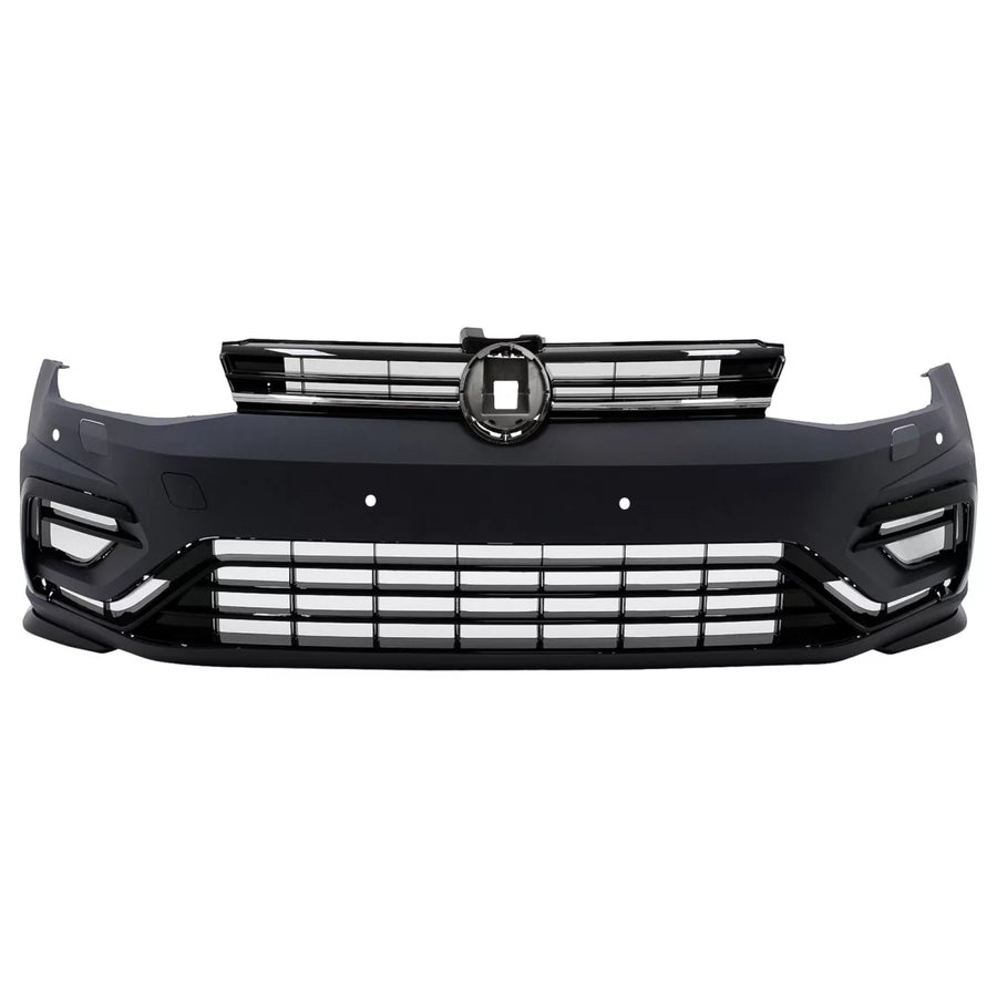 Front Bumper suitable for VW Golf VII 7 (2013-2017) 7.5 Facelift R-Line Design – product image 1