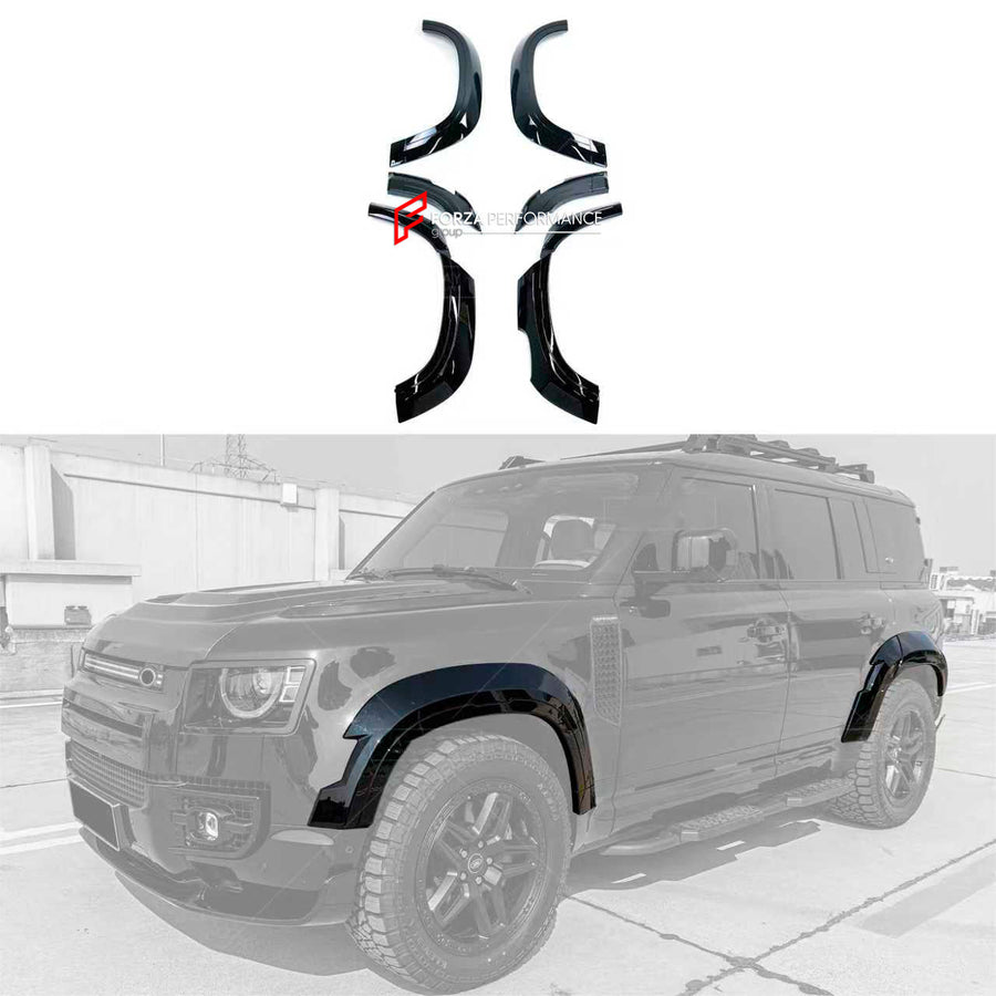 Buy Now FENDER FLARES for LAND ROVER DEFENDER L663 2020+ and upgrade car parts from SIR Tuning at the Best Price. Headlights, Tail lights, Bodykits, Navigations, body kit and more - Fast & Free Shipping within Europe, US & Worldwide.