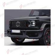 Buy Now FRONT GRILLE AND HEADLIGHT COVERS for MERCEDES-BENZ G-CLASS W464 G500 G550 2019 - 2024 and upgrade car parts from SIR Tuning at the Best Price. Headlights, Tail lights, Bodykits, Navigations, Body Kit and more - Fast & Free Shipping within Europe, US & Worldwide.