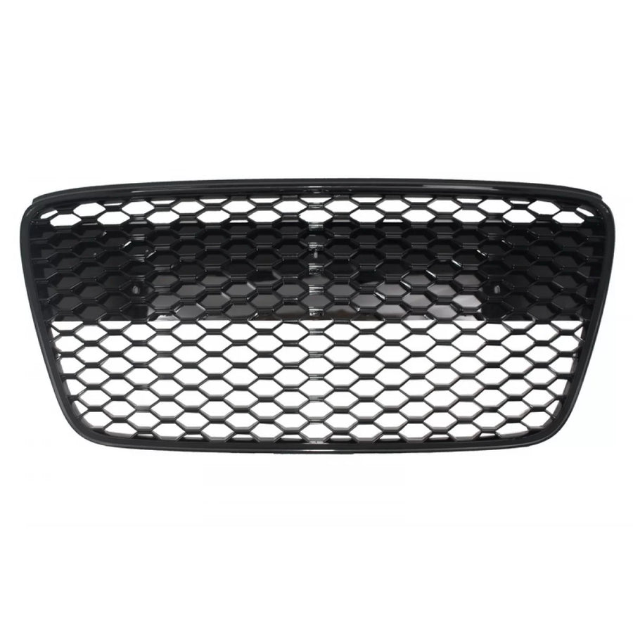 Front Grille suitable for Audi R8 (2007-2012) Honeycomb Piano Black – product image 1