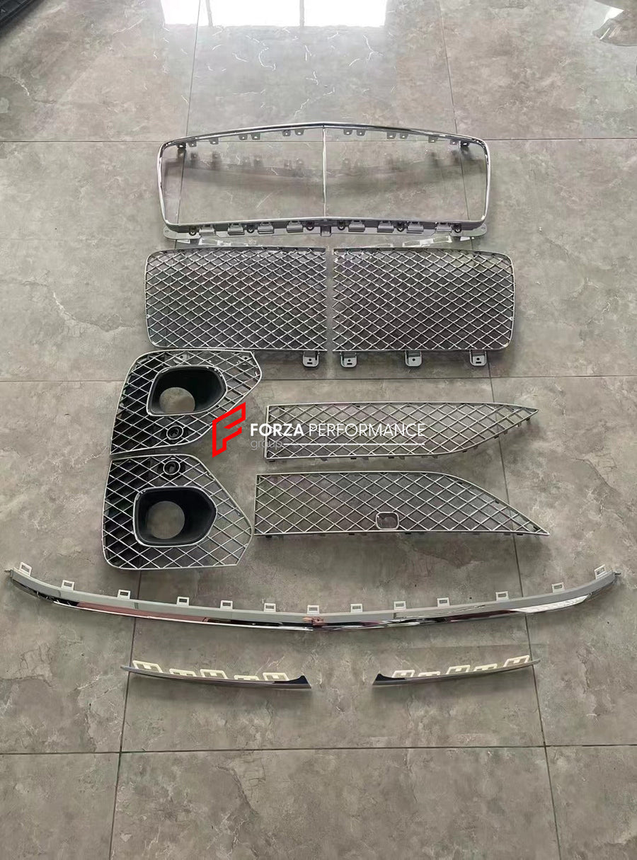 Buy Now FRONT GRILLE for BENTLEY BENTAYGA PL71 FACELIFT 2020+ and upgrade car parts from SIR Tuning at the Best Price. Headlights, Tail lights, Bodykits, Navigations, body kit and more - Fast & Free Shipping within Europe, US & Worldwide.
