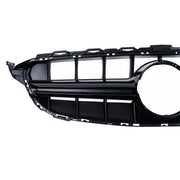 Front Grille suitable for Mercedes C-Class W205 S205 C205 A205 (2014-2018) without Camera Black – product image 3