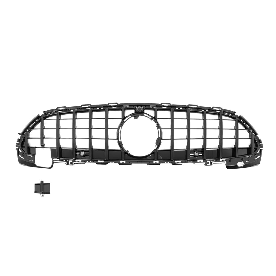 Front Grille suitable for Mercedes C-Class W206 Sedan S206 T-Modell (2021-Up) GT-R Panamericana Design Black – product image