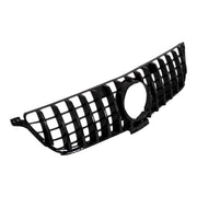 Front Grille suitable for Mercedes ML-Class W166 (2012-2014) GT-R Panamericana Design Black – product image 2