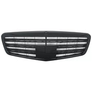 Front Grille suitable for Mercedes S-Class W221 Facelift (2010-2013) S63 S65 Design Piano Black – product image 2