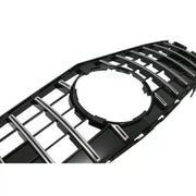 Front Grille suitable for Mercedes SL-Class R231 (2012-2016) GT-R Panamericana Design Black Chrome – product image 3