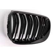 Front Kidney Grilles suitable for BMW 3 Series E92 E93 Coupe Convertible LCI (2010-2015) Double Stripe Piano Black – product