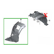 Front LEFT Fender Liner suitable for BMW 3 Series E90 E91 LCI (2008-2011) Sedan Touring – product image 3