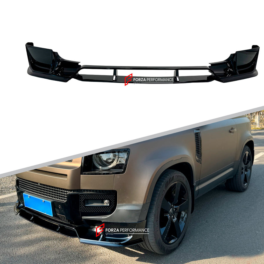 Buy Now FRONT LIP for LAND ROVER DEFENDER 2020-2024 and upgrade car parts from SIR Tuning at the Best Price. Headlights, Tail lights, Bodykits, Navigations, body kit and more - Fast & Free Shipping within Europe, US & Worldwide.