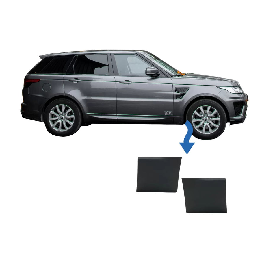Front Lower Fender Moldings suitable for Land Land Rover Range Rover Sport L494 (2013-up) Black – product image 1
