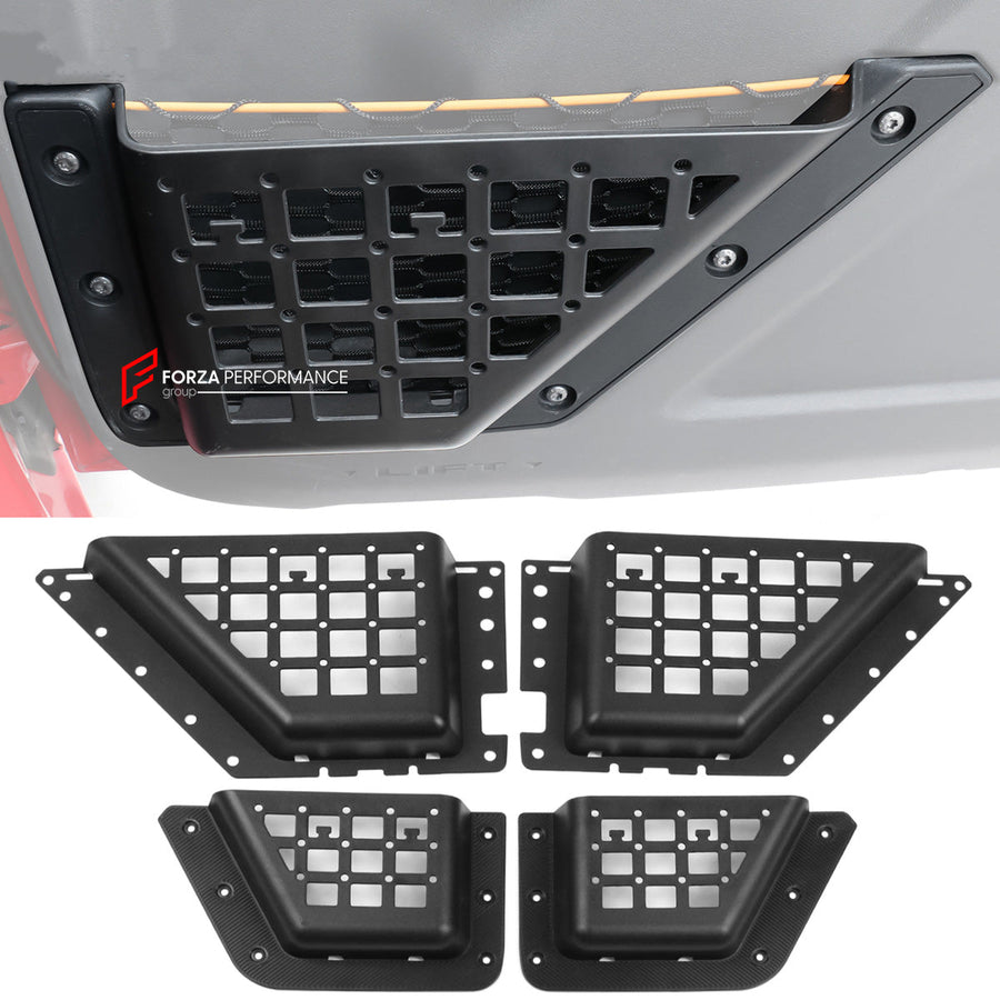 Buy Now FRONT REAR DOORS STORAGE POCKETS ORGANIZER BOX for FORD BRONCO 2021+ and upgrade car parts from SIR Tuning at the Best Price. Headlights, Tail lights, Bodykits, Navigations, body kit and more - Fast & Free Shipping within Europe, US & Worldwide.