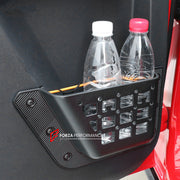Buy Now FRONT REAR DOORS STORAGE POCKETS ORGANIZER BOX for FORD BRONCO 2021+ and upgrade car parts from SIR Tuning at the Best Price. Headlights, Tail lights, Bodykits, Navigations, body kit and more - Fast & Free Shipping within Europe, US & Worldwide.