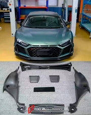 Buy Now DRY CARBON FRONT TRUNK AREA CLUSTER SURROUND for AUDI R8 FACELIFT 2019 - 2023 and upgrade car parts from SIR Tuning at the Best Price. Headlights, Tail lights, Bodykits, Navigations, body kit and more - Fast & Free Shipping within Europe, US & Worldwide.