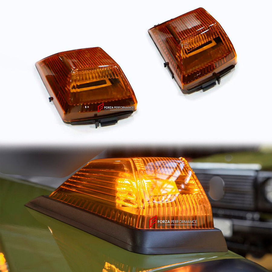 Buy Now FRONT TURN SIGNAL LIGHTS for MERCEDES BENZ G CLASS W464 W465 2018+ and upgrade car parts from SIR Tuning at the Best Price. Headlights, Tail lights, Bodykits, Navigations, body kit and more - Fast & Free Shipping within Europe, US & Worldwide.