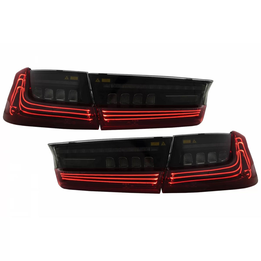Full LED Taillights suitable for BMW 3 Series G20 Sedan (2018-2022) Red Laser Look – product image 1