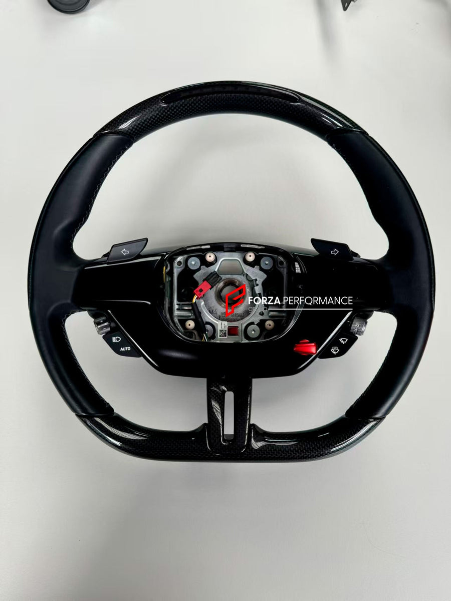 Buy Now GENUINE OEM FERRARI COMPLETE STEERING WHEEL for FERRARI SF90 296 and upgrade car parts from SIR Tuning at the Best Price. Headlights, Tail lights, Bodykits, Navigations, body kit and more - Fast & Free Shipping within Europe, US & Worldwide.