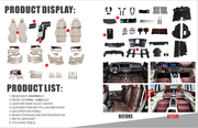 Buy Now CONVERSION INTERIOR KIT FOR X167 GLS 2019+ to GLS600 MAYBACH and upgrade car parts from SIR Tuning at the Best Price. Headlights, Tail lights, Bodykits, Navigations, body kit and more - Fast & Free Shipping within Europe, US & Worldwide.