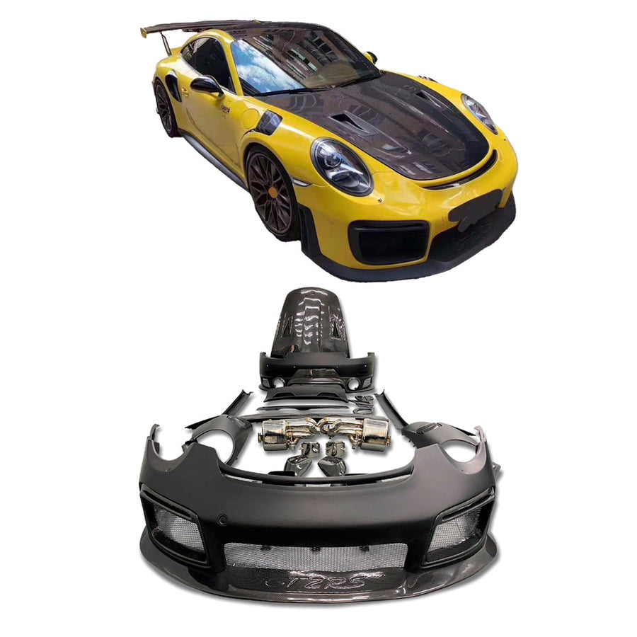 Buy Now CONVERSION UPGRADE CARBON BODY KIT for PORSCHE 911 991.1 991.2 2011 - 2020 upgrade to GT2 RS and upgrade car parts from SIR Tuning at the Best Price. Headlights, Tail lights, Bodykits, Navigations, body kit and more - Fast & Free Shipping within Europe, US & Worldwide.